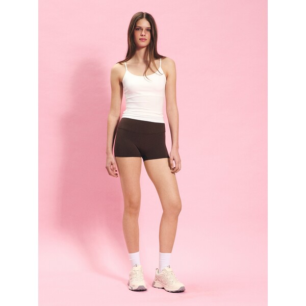 House Biały top na cienkich ramiączkach 788GP-00X