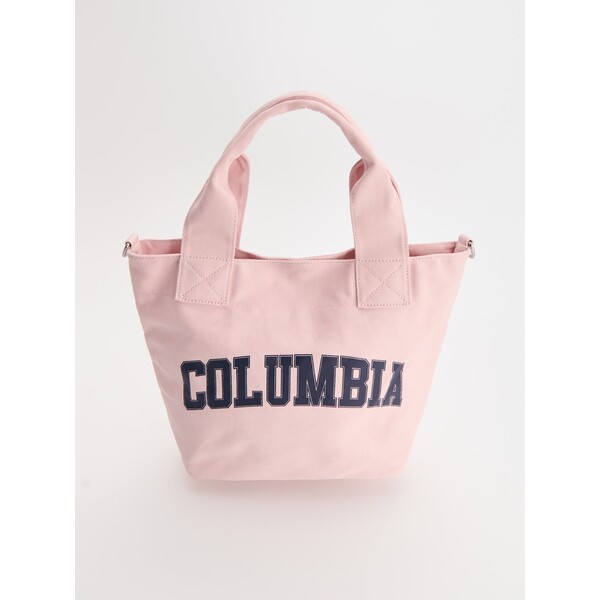 House Duża torba z napisem w stylu varsity różowa 109EA-03X