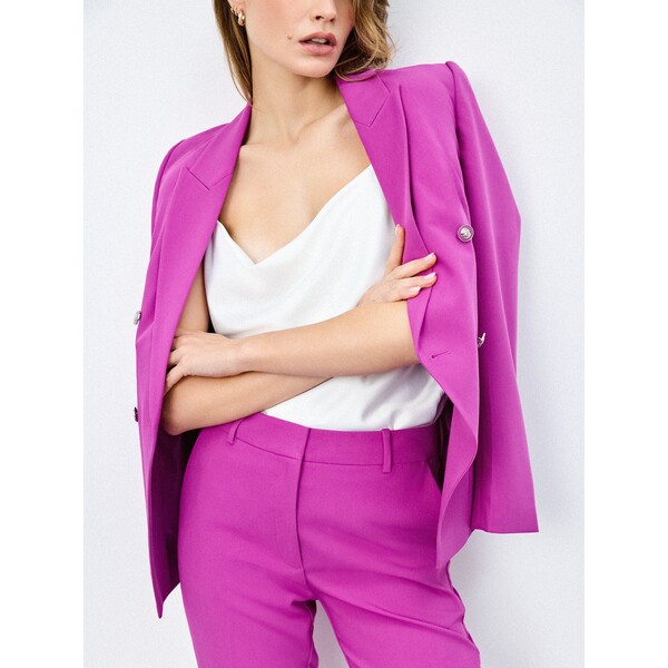 Mohito Satynowy biały top 066DS-00X