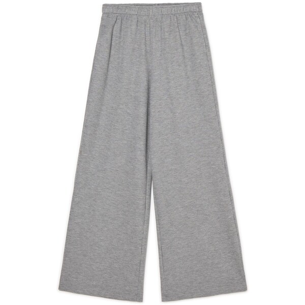 Cropp Dzianinowe jasnoszare spodnie 504CU-09M