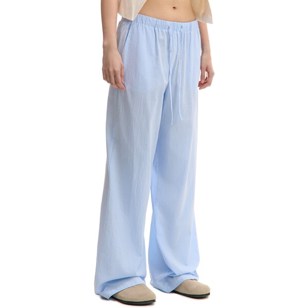 Cropp Niebieskie gładkie spodnie 148CV-50X