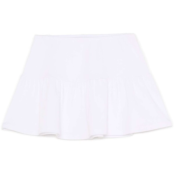 Cropp Bawełniana biała spódnica mini 020GU-00X