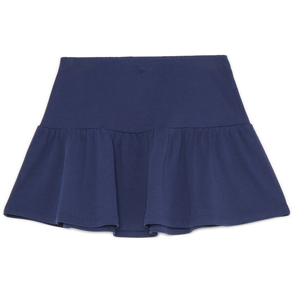 Cropp Bawełniana granatowa spódnica mini 020GU-59X