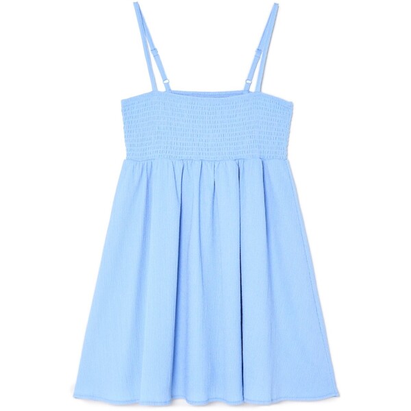 Cropp Niebieska sukienka babydoll 471CT-05X