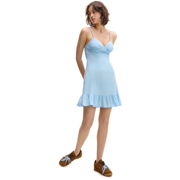 Cropp Niebieska sukienka mini 589CT-05X