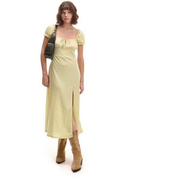 Cropp Sukienka midi w stokrotki 7081N-71M