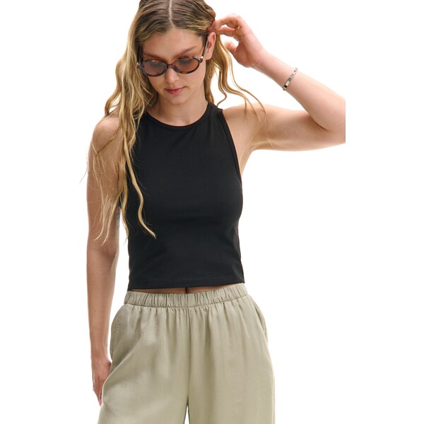 Cropp Czarny tank top 690CU-99X