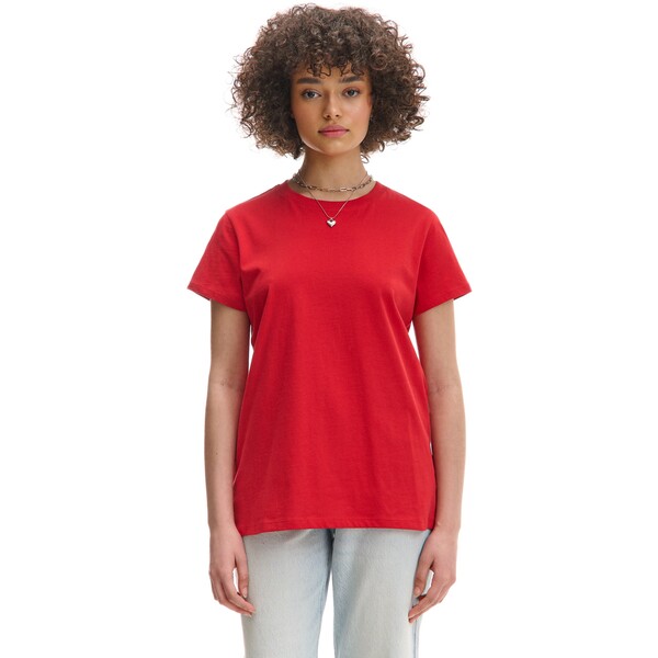 Cropp Czerwona koszulka oversize 226CV-33X