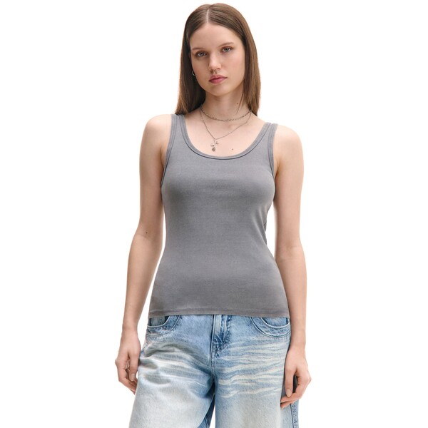 Cropp Jasnoszary tank top 302CV-09M
