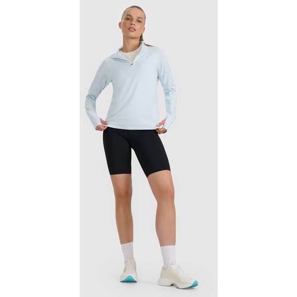 4F Legginsy kolarki do biegania szybkoschnące damskie - czarne