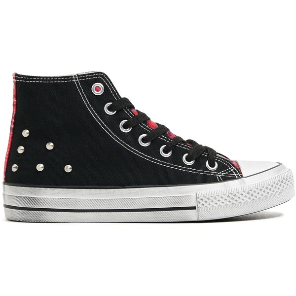 Cropp Trampki za kostkę z kolorowym językiem 124FZ-MLC