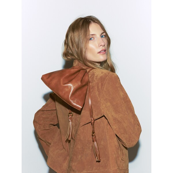 Reserved Torebka worek z frędzlami 195FE-82X