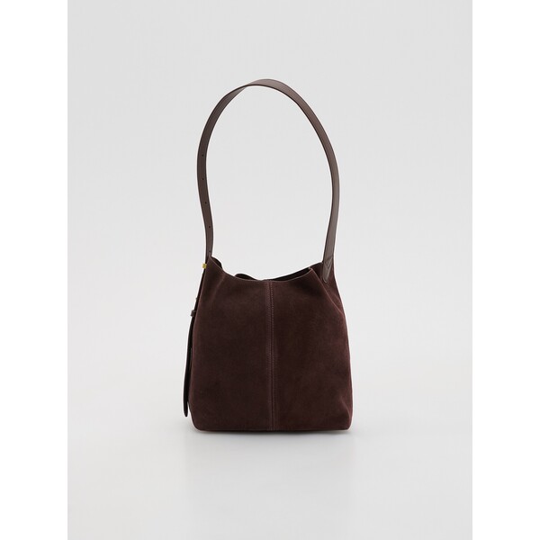 Reserved Zamszowa torebka hobo 627FC-89X