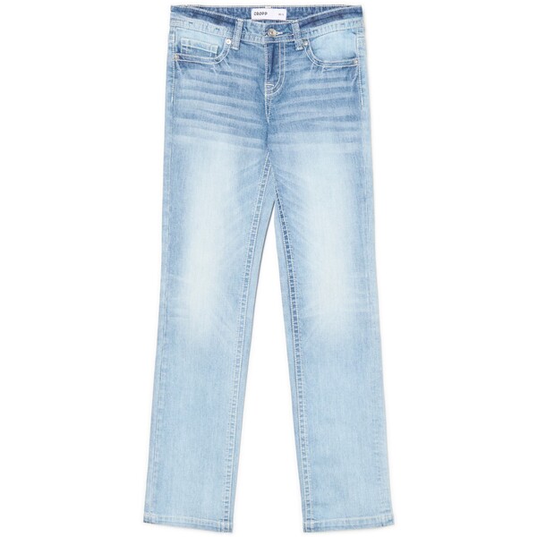Cropp Jasnoniebieskie jeansy slim z efektem sprania 778FK-50J