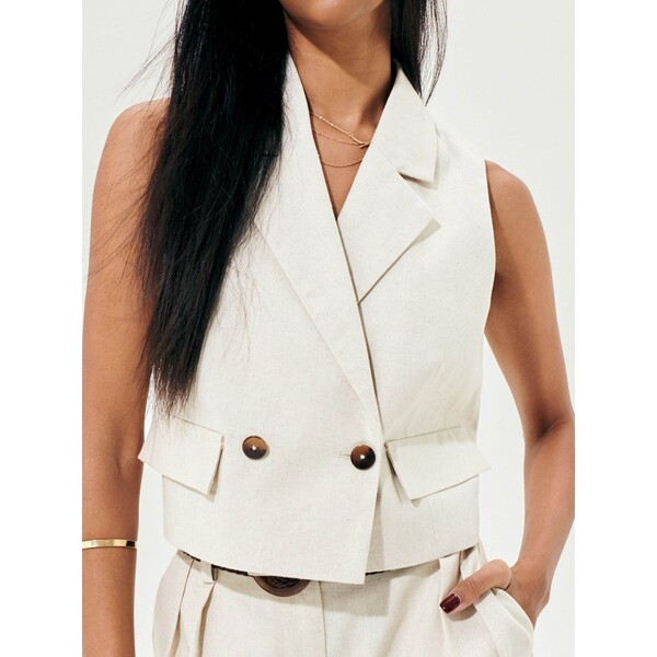 Sinsay Kamizelka z wiskozą 964AW-02M