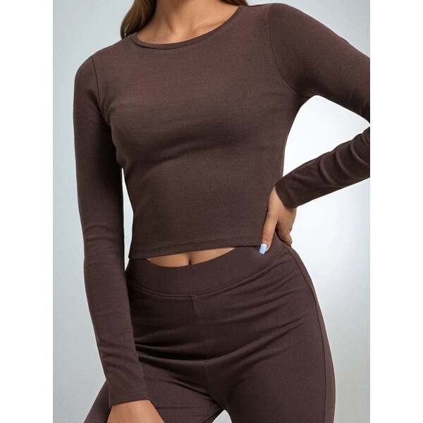 Sinsay Koszulka z długimi rękawami 476EU-88X