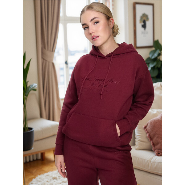 Sinsay Bluza z kapturem i haftem 832EX-49X