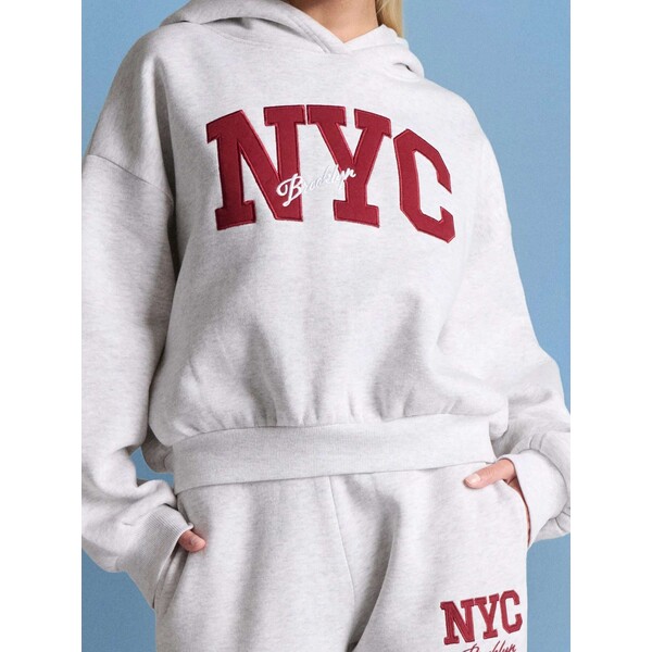 Sinsay Bluza z napisem 052FJ-ML9