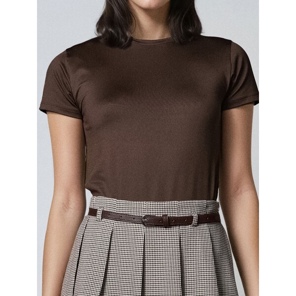 Sinsay Body z krótkim rękawem na zatrzask 509EU-88X