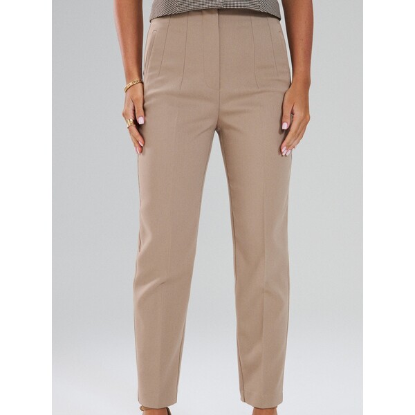 Sinsay Materiałowe spodnie cygaretki 703FJ-08X