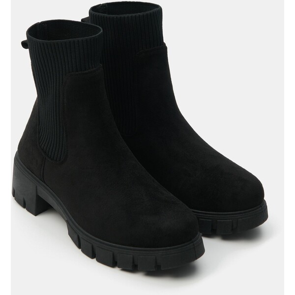 Sinsay Botki z imitacją zamszu 205FW-99X