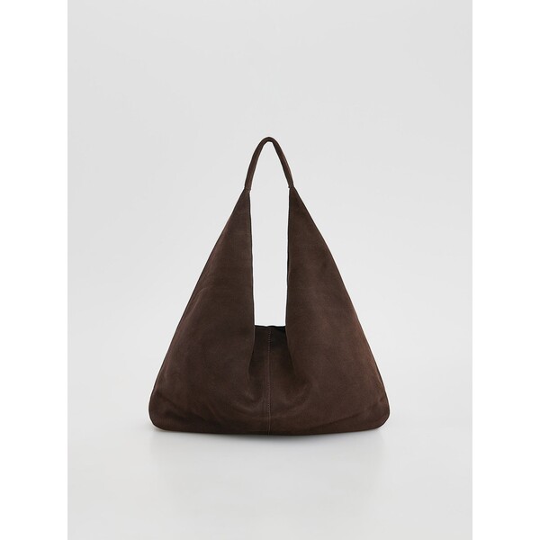Reserved Zamszowa torebka hobo 675FC-89X