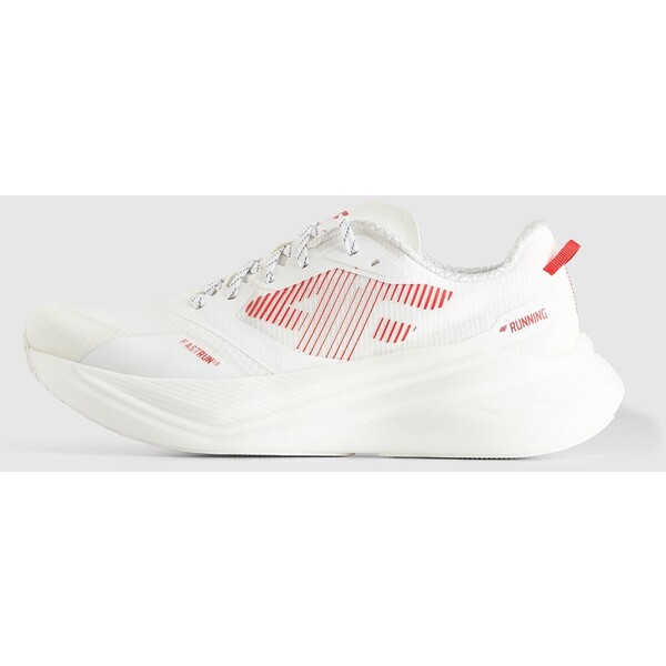 4F Niskie buty do biegania Fast Run 1.0 uniseks - białe