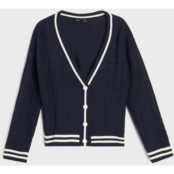 Sinsay Sweter z dekoracyjnym splotem 280GT-59X