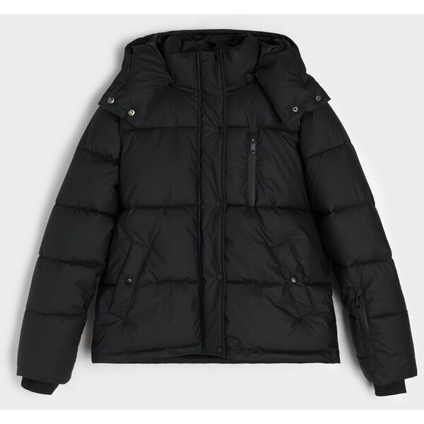 Sinsay Kurtka puffer z kapturem 595FH-99X