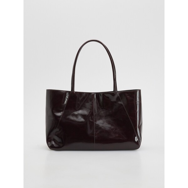 Reserved Skórzana torebka shopper 721FC-93X