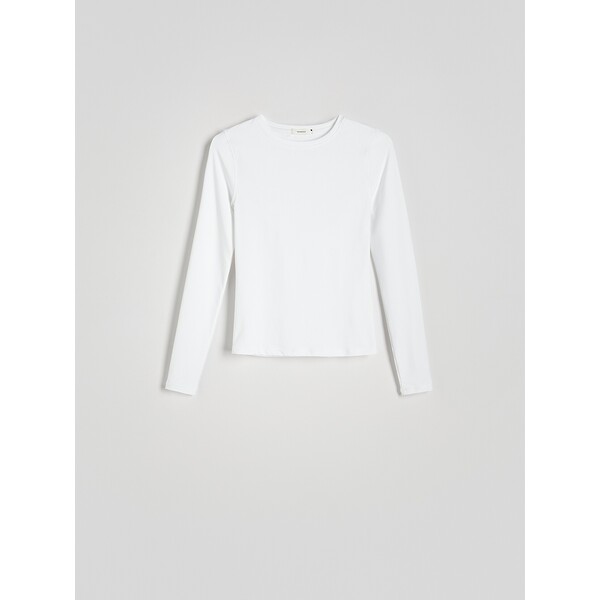 Reserved Gładki longsleeve 3379P-00X