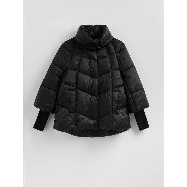 Reserved Pikowana kurtka z wysokim kołnierzem 687AY-99X