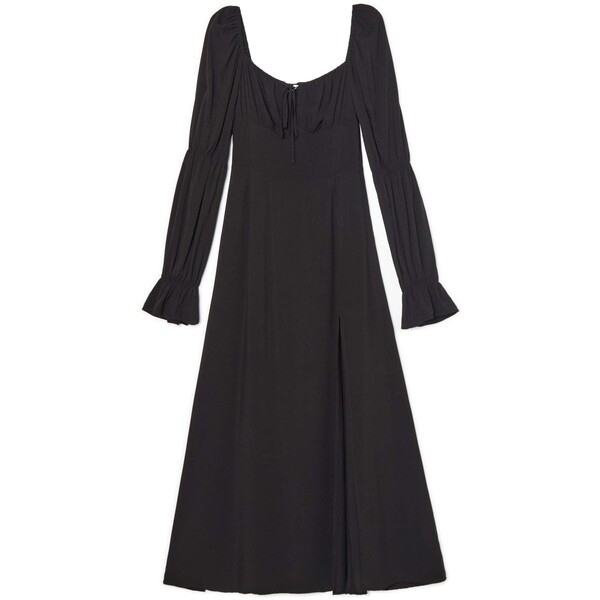 Cropp Czarna sukienka midi 579FK-99X