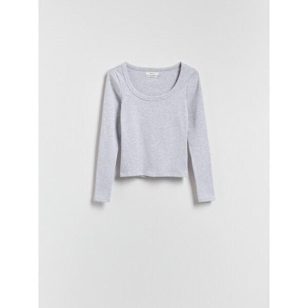 Reserved Bawełniany longsleeve ZQ827-09M