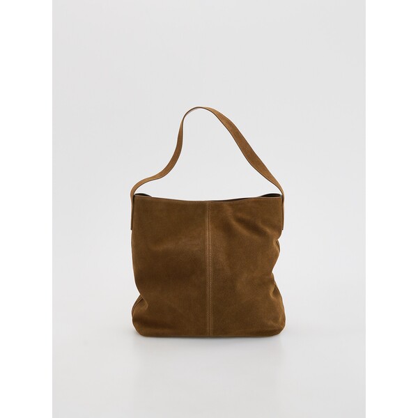 Reserved Zamszowa torebka 629FC-82X