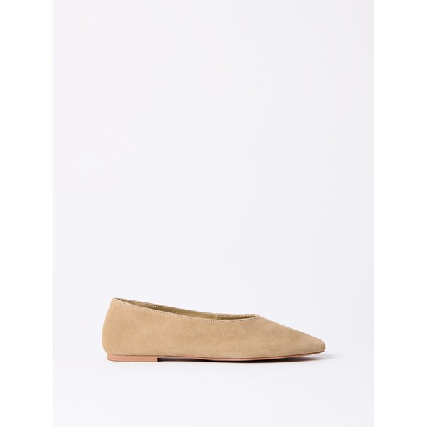 Mohito Skórzane beżowe baleriny 860GQ-80X