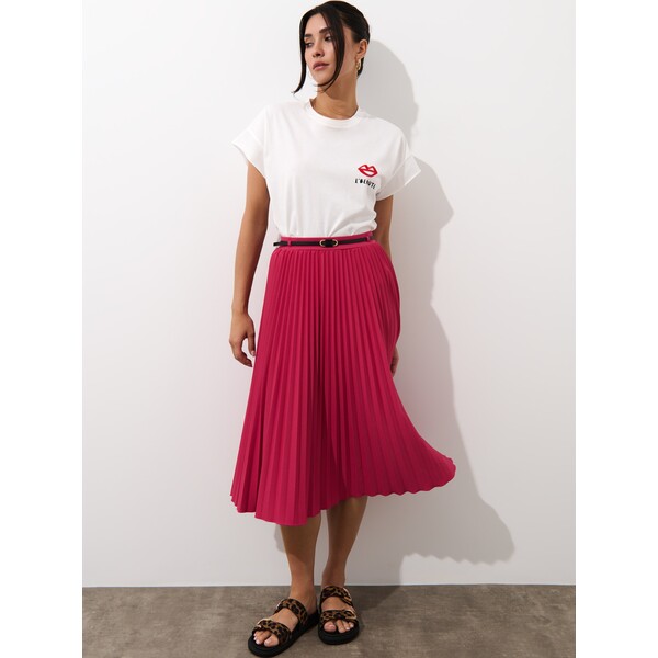 Mohito Plisowana spódnica midi 547GG-39X