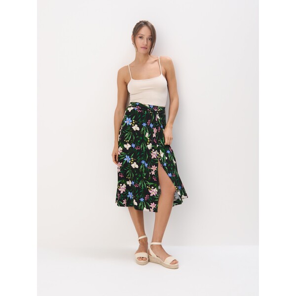 Mohito Spódnica midi z wiskozy 506DU-99P