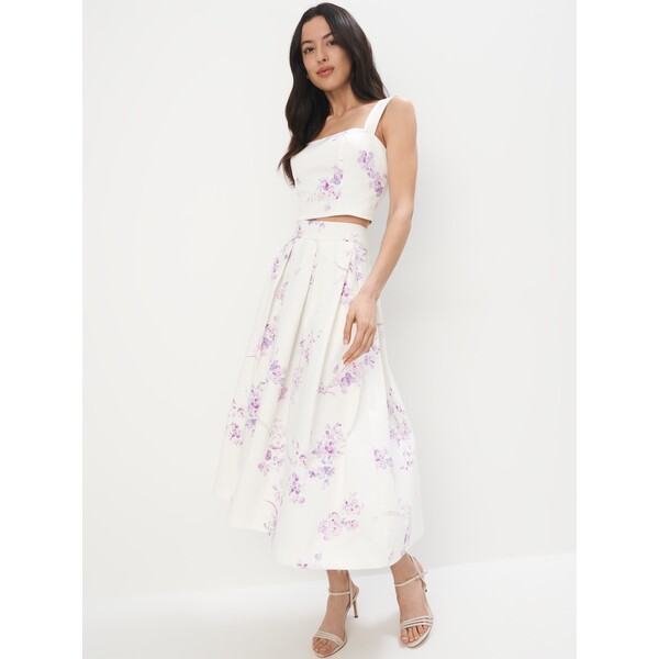 Mohito Spódnica midi w kwiaty 734EA-01P