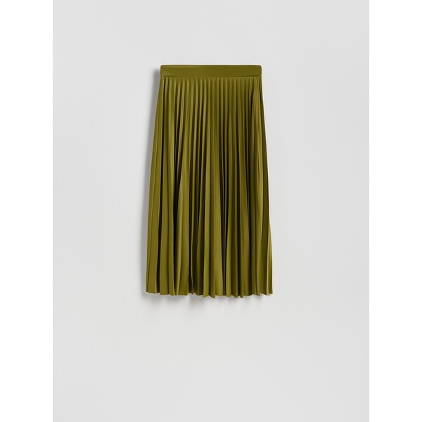 Reserved Plisowana spódnica midi 674DX-76X