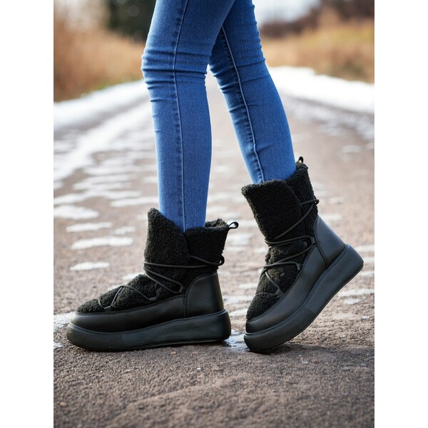 Sinsay Śniegowce na grubej podeszwie 182FW-99X