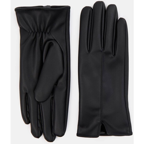 Sinsay Rękawiczki z imitacją skóry 1331X-99X