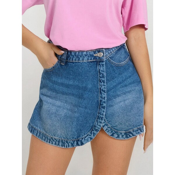 Sinsay Spódnico-spodenki jeansowe 735DB-55J