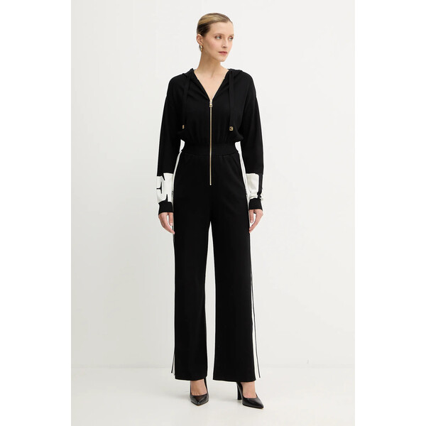 Elisabetta Franchi kombinezon  kolor czarny KT61S56E2