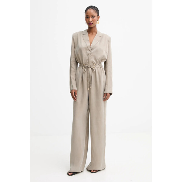 Guess kombinezon CELESTINE  kolor beżowy W5YD14 WH5N2