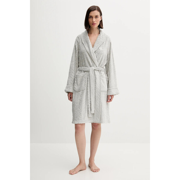 Lauren Ralph Lauren szlafrok  kolor szary ILN42455