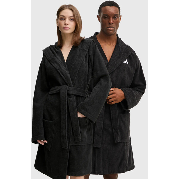 adidas Performance szlafrok  kolor czarny JH3399