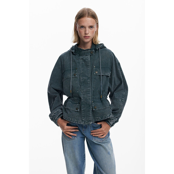 Desigual Krótka kurtka parka 25WWEWXJ4092