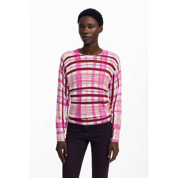 Desigual Sweter w paski mikado 25WWJF413049