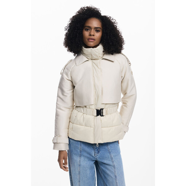 Desigual Hybrydowa pikowana kurtka 25WWEWXF6008